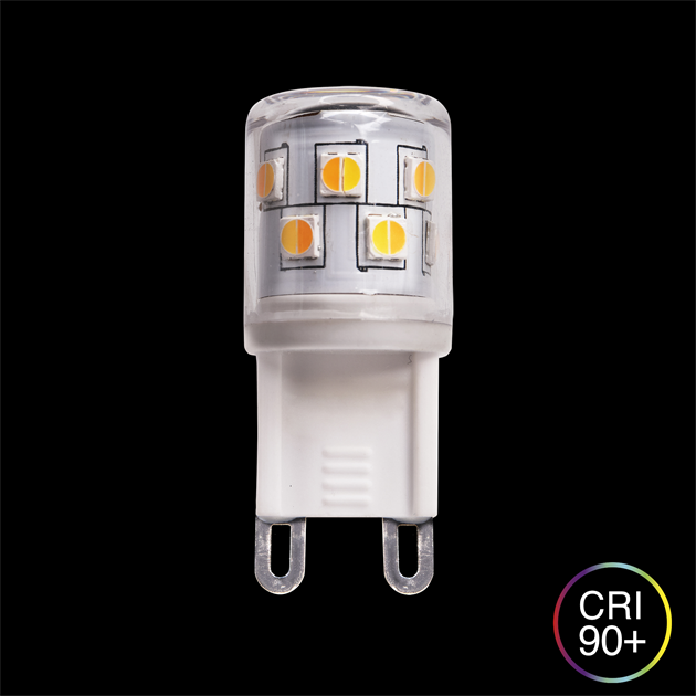 LED G9 MINI 2,5W 2200-3000K dim to warm